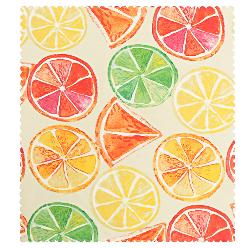 Beeswax Food Wraps Set – Reusable, Eco-Friendly, All-Natural Cotton Fabric Wraps (3-Piece Sets)